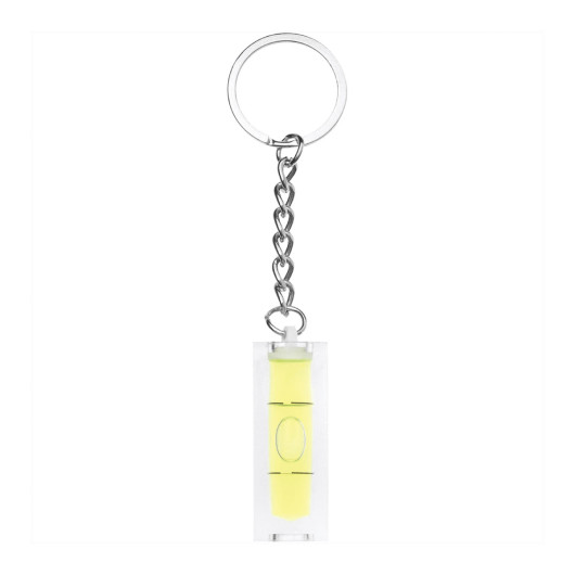 Spirit Level Keyrings Vertical View